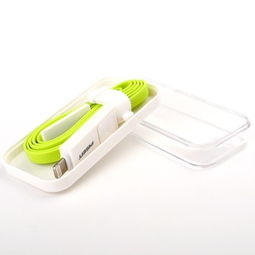 品勝小面二合一數(shù)據(jù)充電線 800mm青草綠充電器與便捷收納的完美之作